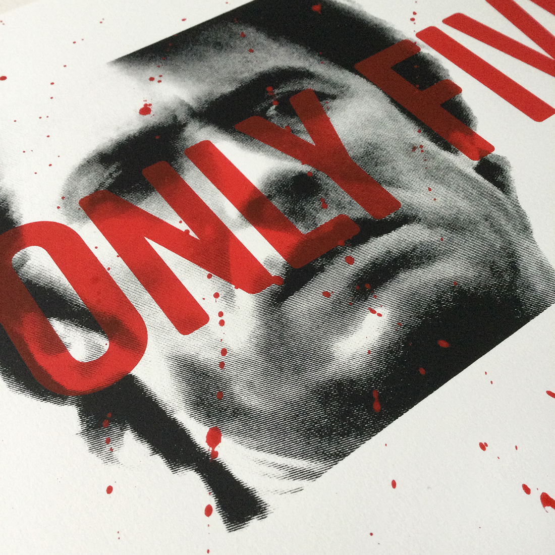 Screen print poster